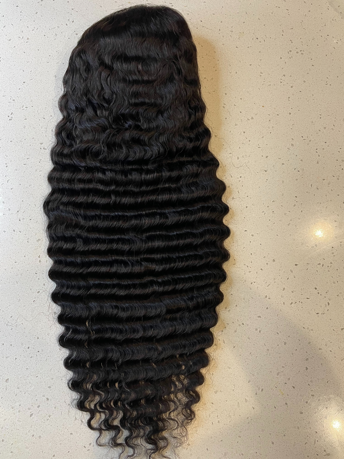 Deep Wave Lace Closure Wig